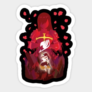 Scarlet Swordswoman Sticker